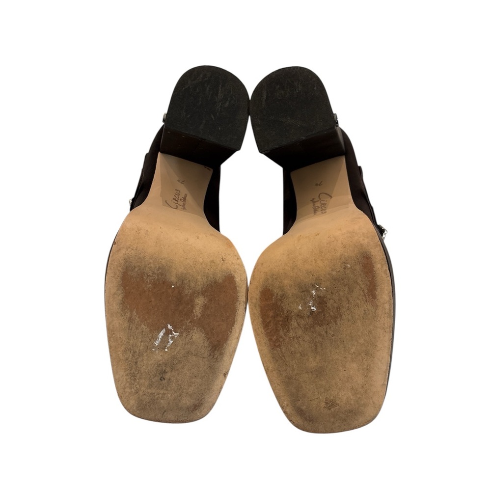 Circus by Sam Edelman Black Heels with Rhinestone Accents - Picture 7 of 9